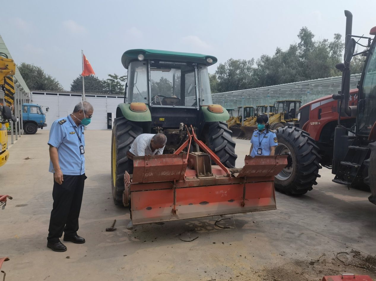北京豐臺區(qū)開展“平安農(nóng)機(jī)”創(chuàng)建宣傳活動