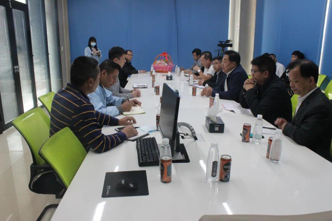 暖企鼓勁！黃圃鎮(zhèn)黨委書記吳坤科一行蒞臨我司新春走訪